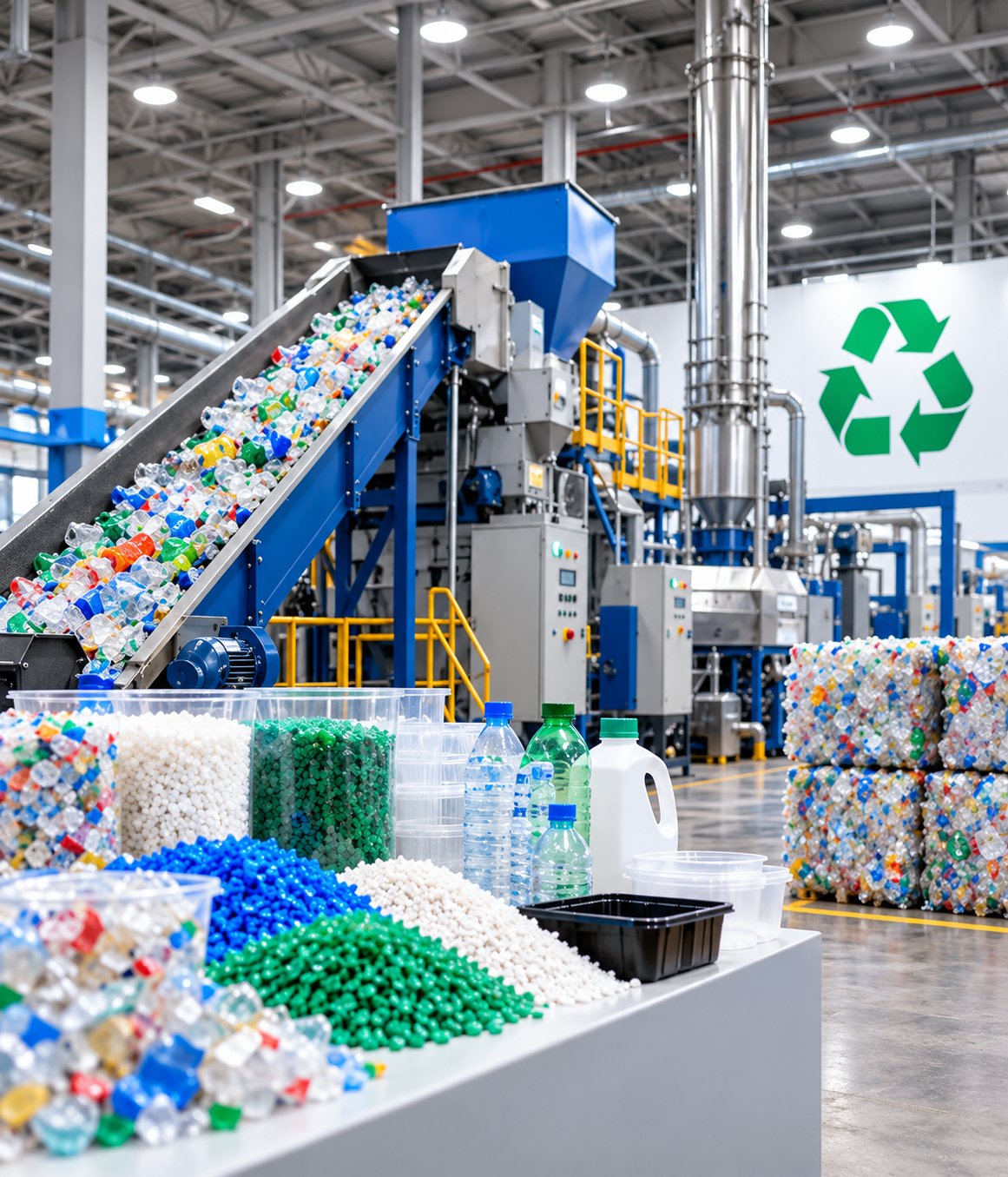 Plastics recycling machinery and circular economy solutions